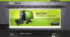 Desktop Screenshot of justtech.in