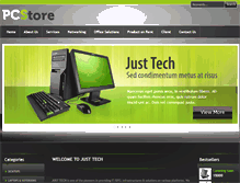 Tablet Screenshot of justtech.in